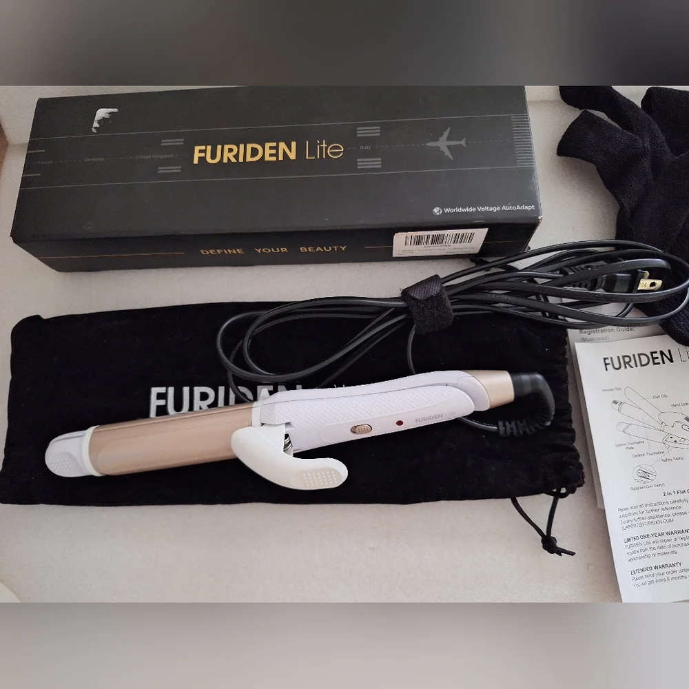 Europe Travel Curling Iron Mini: Dual Voltage Curling Iron for Traveling - Mini